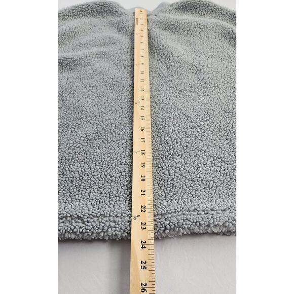 CC California Sweatshirt Womens Large Blue Grey Fleece Long Sleeve Cozy Chic - Picture 6 of 9